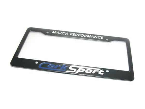 mazda license plate frames