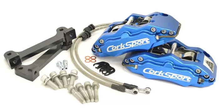 A bolt on claiper upgrade kit for the Mazdaspeed 6