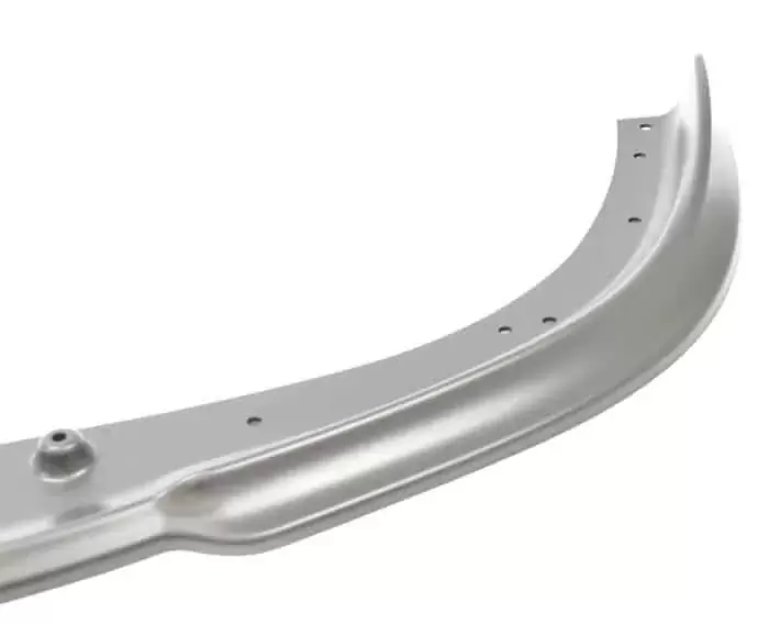 Side detail of 2010-2013 Mazdaspeed 3 front lip.
