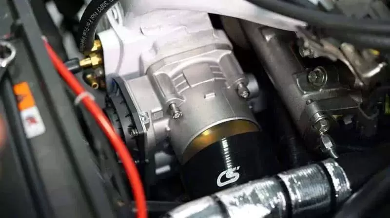 OE Fit and Finish helps the CS Throttle Blend In