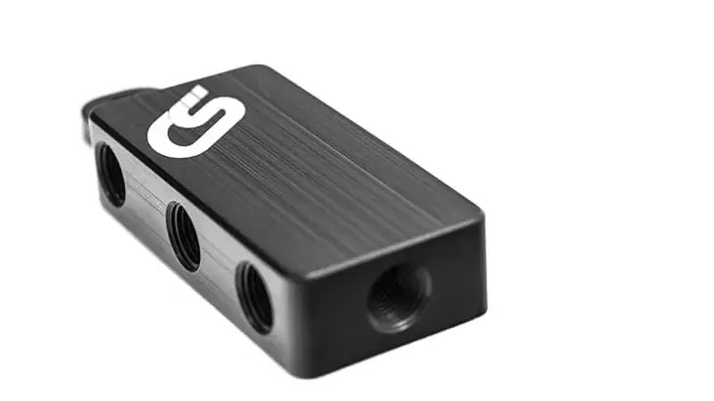 Easily connect a boost gauge or methanol system without the need for tees