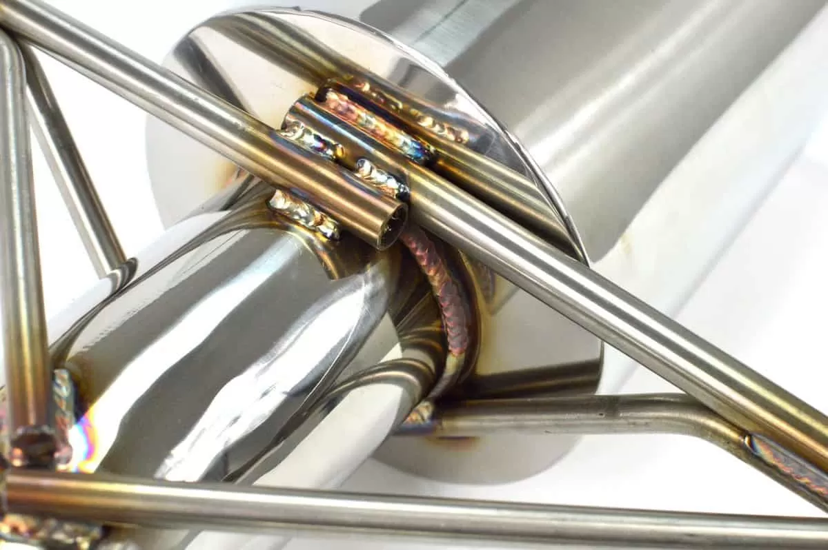Stainless steel construction ensures an exhaust that will last a lifetime.