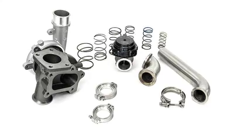 Add some noise and top end power in your Mazdaspeed with the 0.82 A/R EWG Turbine Housing