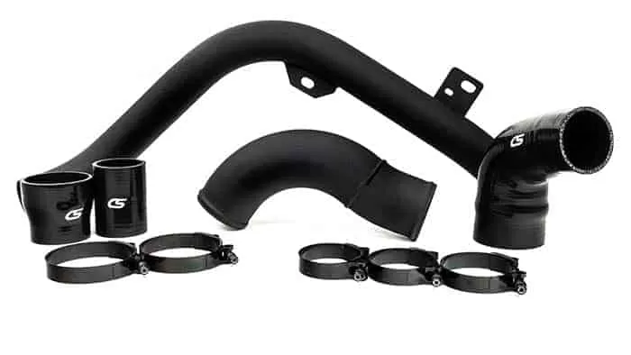 Help your turbo breathe easier with the CorkSport Intercooler Piping Upgrade for Mazda 6, CX-5, and CX-9 Turbo 2.5.
