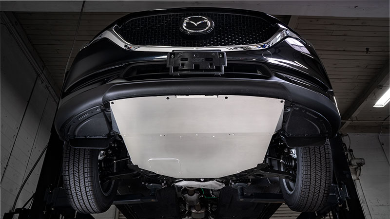 Easily change your  Cx5s oil with the removable oil cover