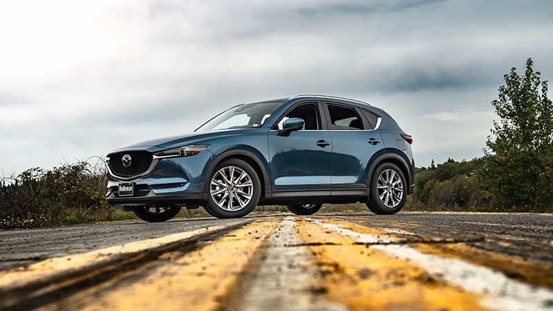 CX-5 lowered front view