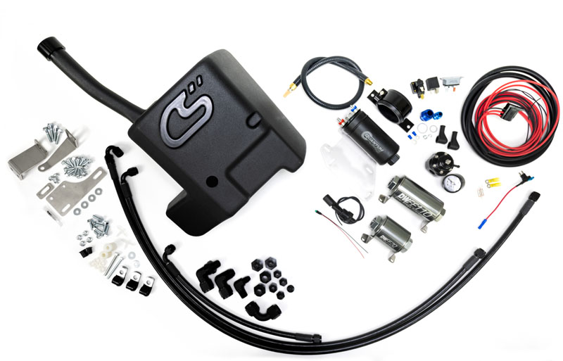 The CorkSport Port Injection Fuel Kit provides just about everything you need to setup port injection on your Mazdaspeed 3.