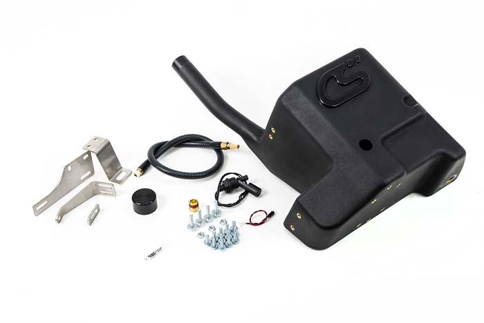 The CorkSport Mazdaspeed 3 Auxiliary Fuel Tank is the perfect first step to aux fuel on your MS3