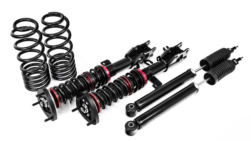 Get great performance on the street and track with the Mazda 3 CorkSport Coilovers.