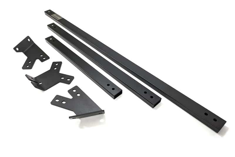 The CS Rear Hatch Brace is available in two configurations so you can pick which setup will work best for you.