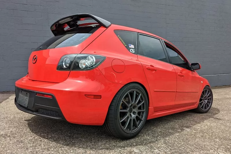 Fit and finish like OEM Mazdaspeed 3, but with a whole new style