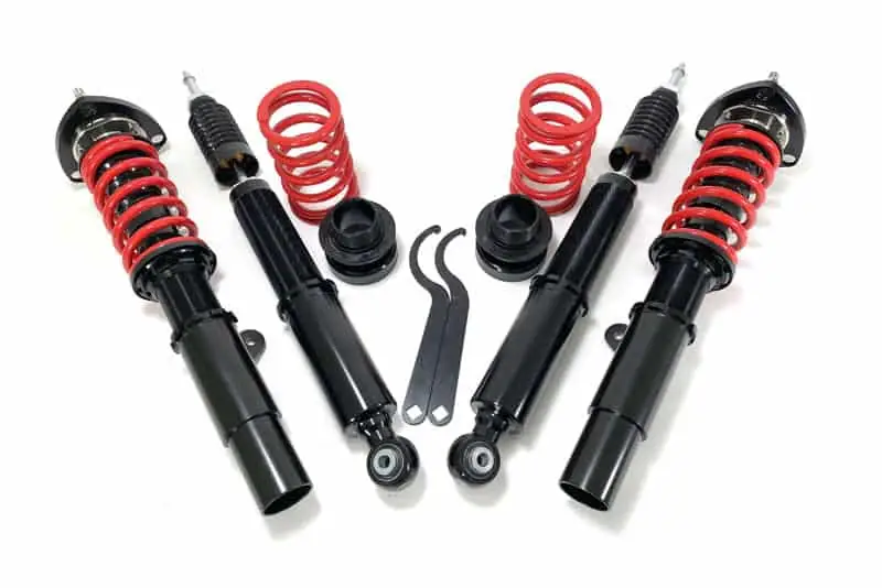 Street performance coilovers for the 4th generation 2019 and newer Mazda 3