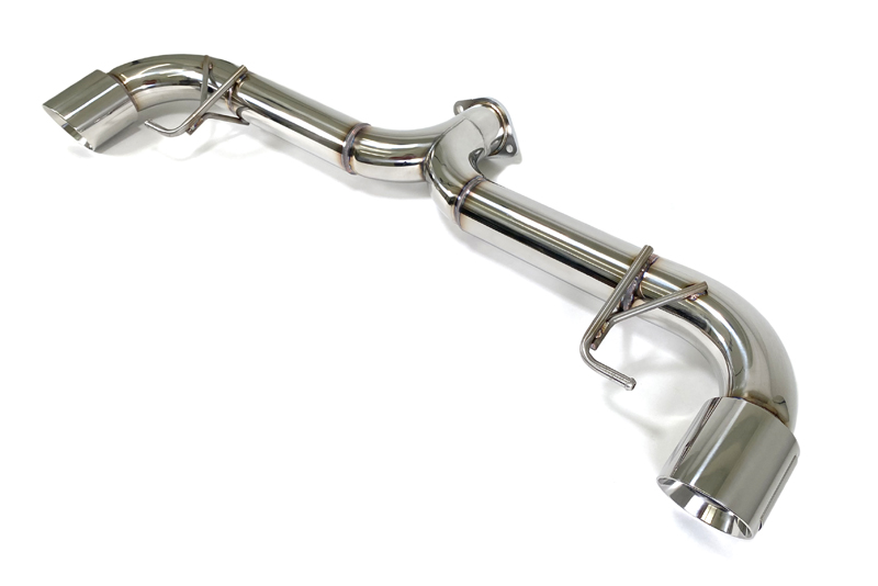 Let your 2014-2018 Mazda 3 Cat back breath with the large 80mm stainless steel piping.