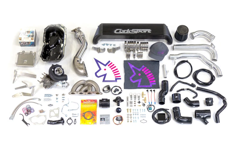 Complete turnkey turbo kit for your 2014-2018 Mazda 3