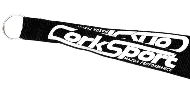 Black CorkSport Lanyard