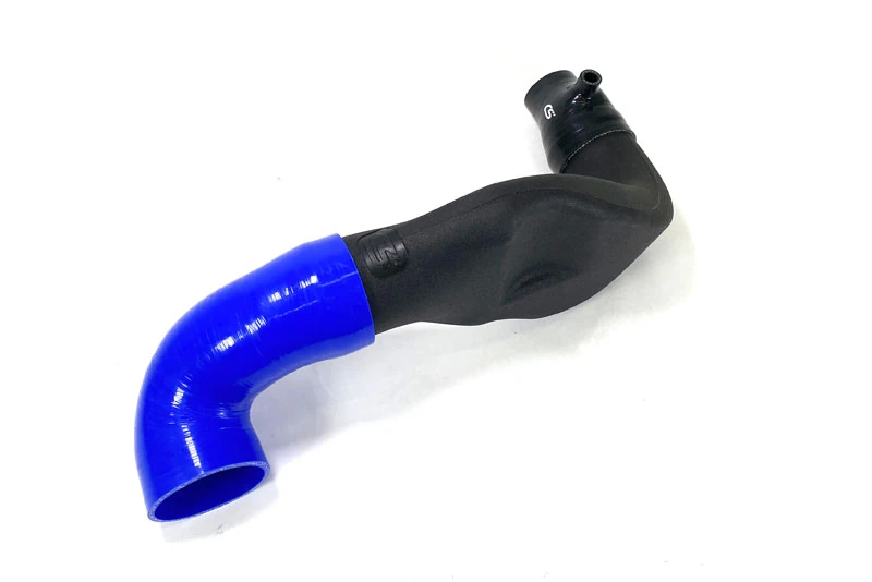 Blue Colored Short Ram Intake and Turbo Inlet Pipe combo.
