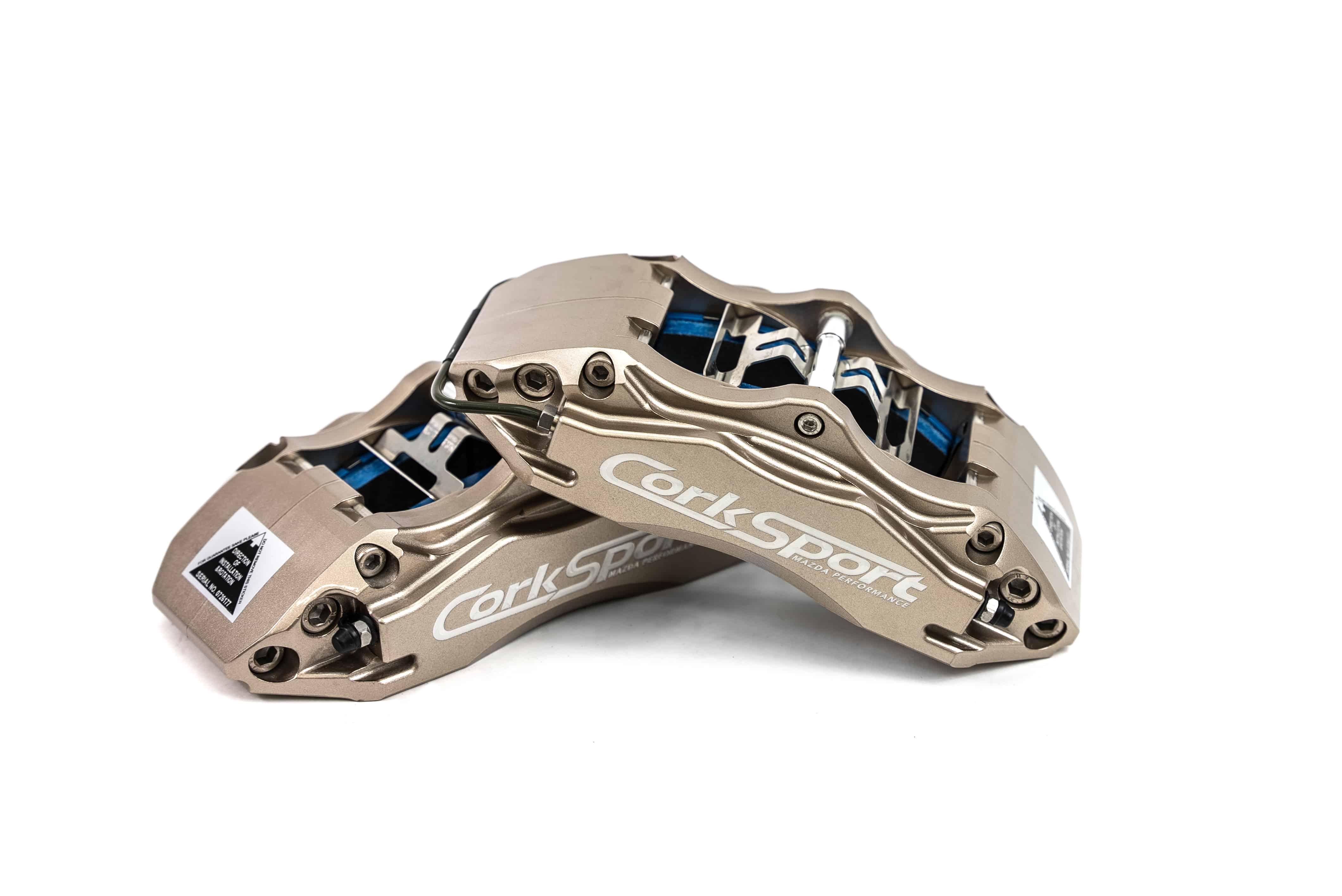 Titanium calipers add a level of class with your performance BBK