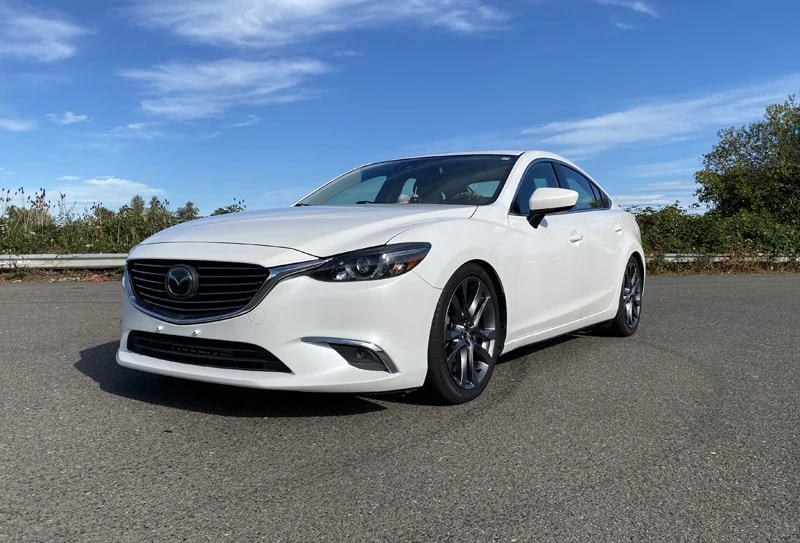 Get a sporty feel for the Mazda 6 with the increased spring rates to improve handling while cornering.