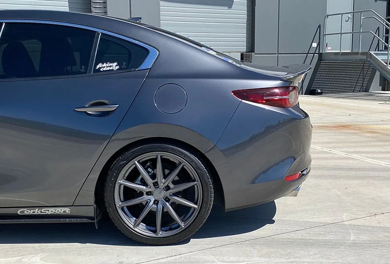 New Mazda 3 Carbon Fiber Trunk Lip for 2019+ Mazda 3 Sedan