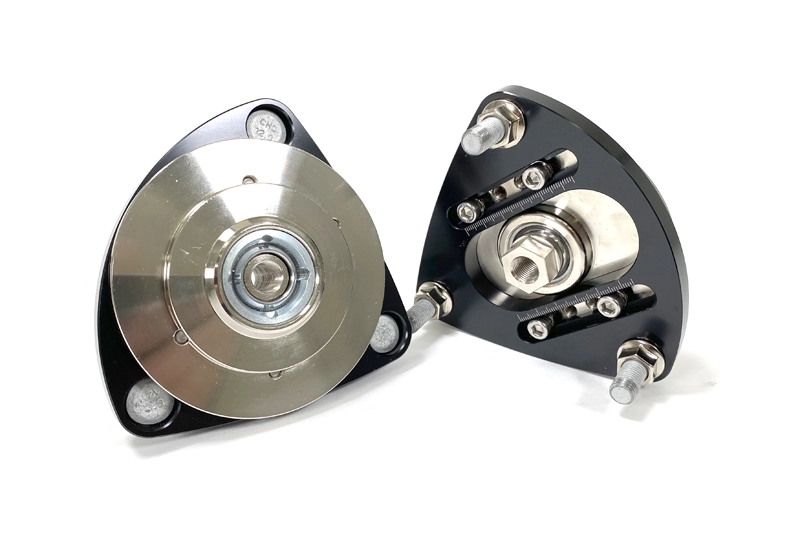 The CS camber plates are adjustable from -1.5 to + 0.5 degrees on your Mazdaspeed 3.
