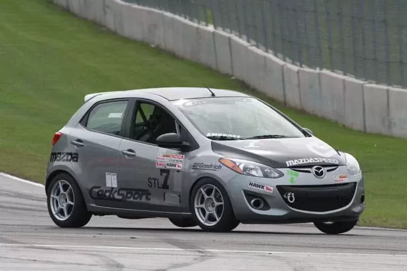 B-Spec tested racing pads on track with the SCCA