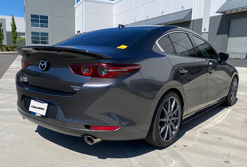 New Mazda 3 Carbon Fiber Trunk Lip for 2019+ Mazda 3 Sedan