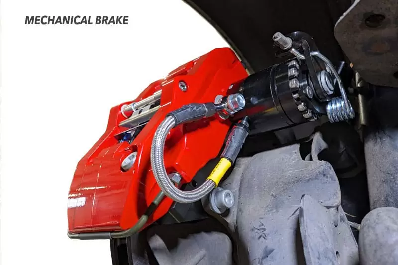 CorkSport Mazda Rear Brake Kit with Brake Lines