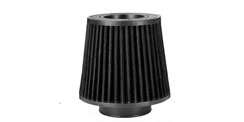 Black CorkSport Dry Flow Air Filter for 3.5-inch short ram intakes