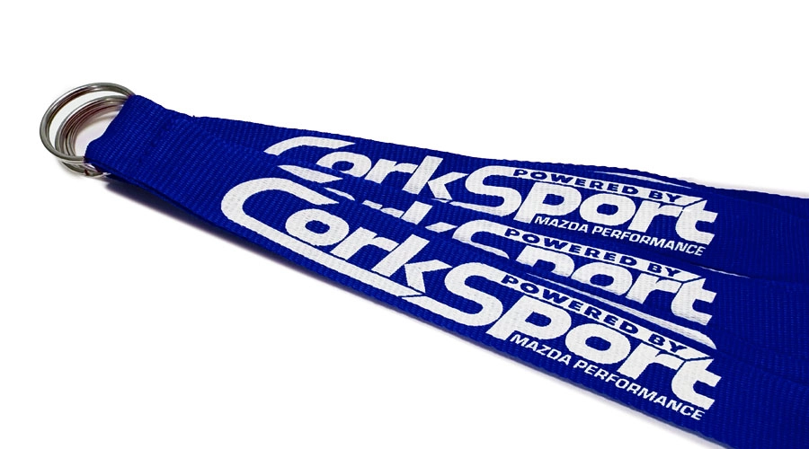 Blue CorkSport Lanyard