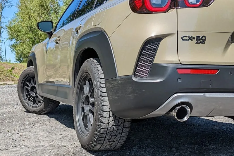 Fitment for the Mazda CX-50 Cat Back Exhaust