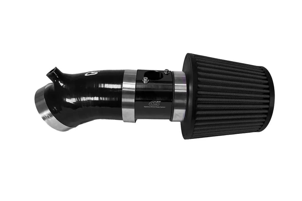 Black short ram intake for the mazda 3 2014-18