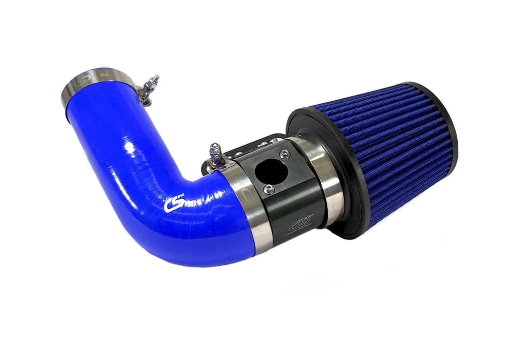 Blue Mazda 6, CX-5, CX-9 short ram intake and filter