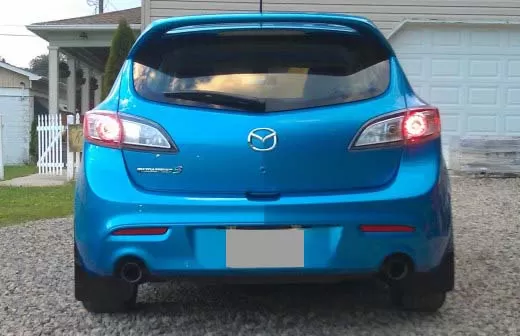 2011 mazda 3 mud flaps