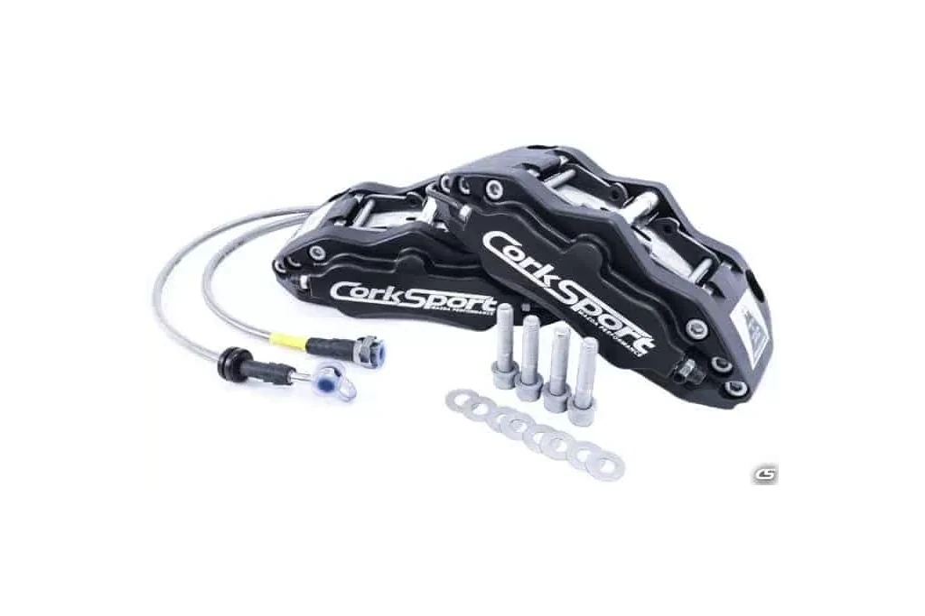 Upgrade your Mazdaspeed 3 and Mazda 3 brakes with a bolt on caliper upgrade kit.