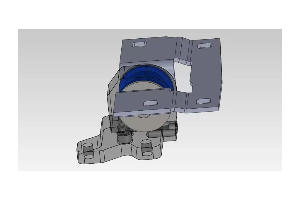 Our Mazdaspeed 3 transmission mount was design in CAD