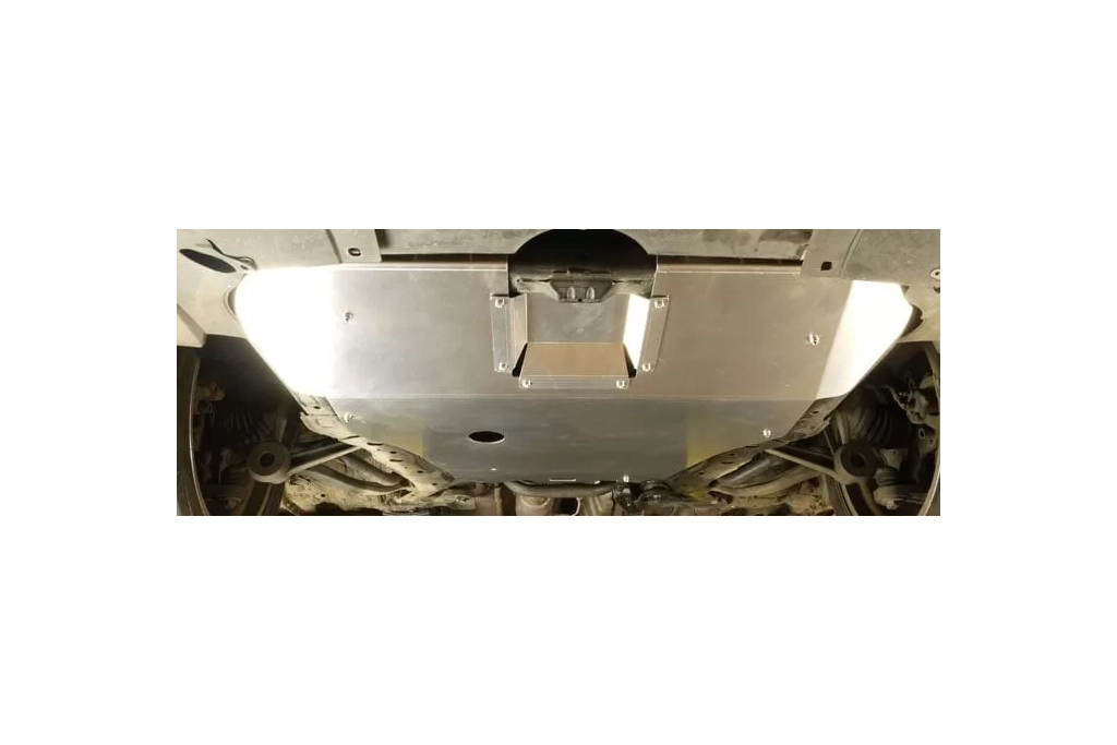 The skid tray utilizes the exsting Mazdaspeed 6 mounting points