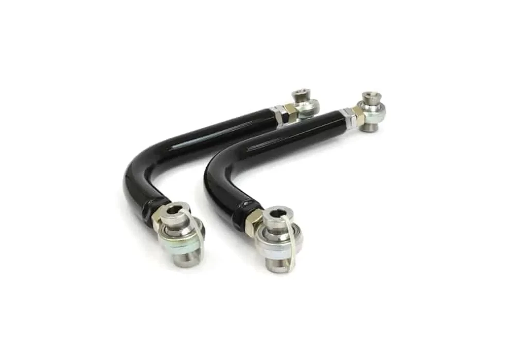 The CorkSport Rear Adjustable Camber Arms are designed for precise camber tuning.