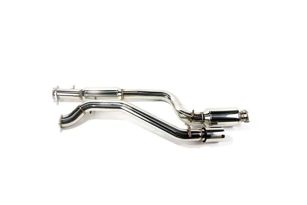 80mm Mazdaspeed 3 exhaust piping and straight through resonators ensure maximum power gains