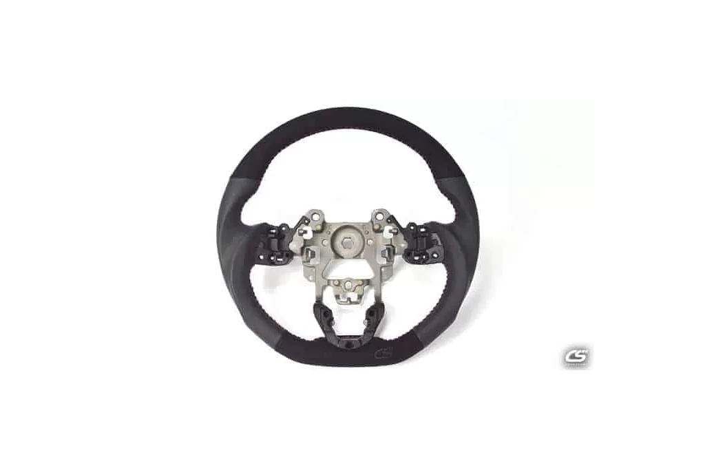 Our Mazda 3 steering wheel starts with a brand new casting of the center section and ring.