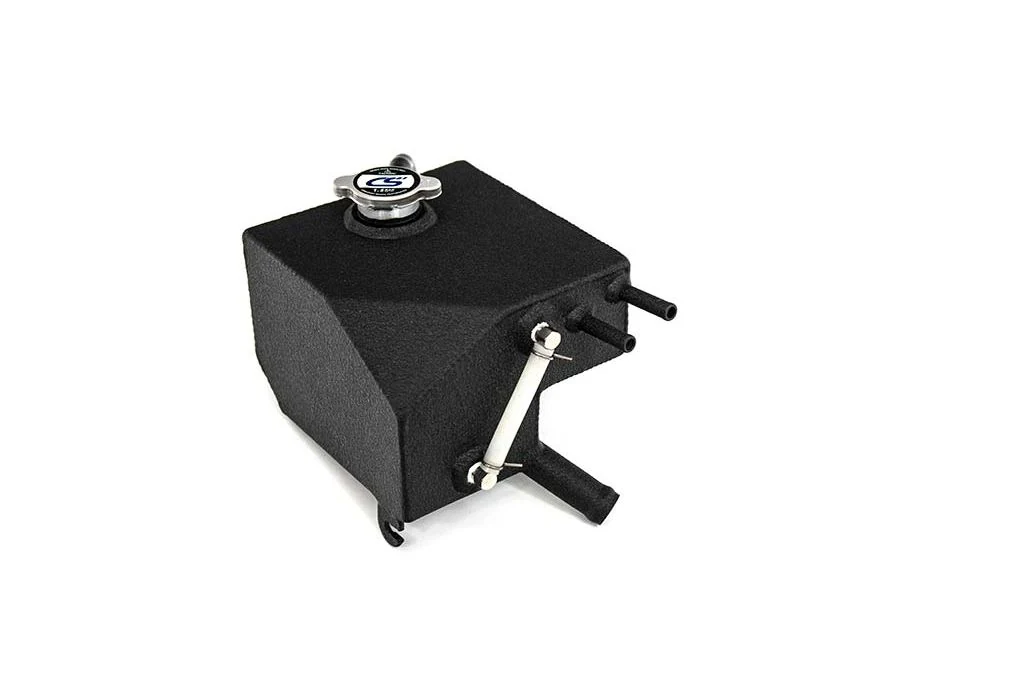 The CorkSport Aluminum Coolant Reservoir Tank for the Mazdaspeed 3 and Mazda3 is a direct OEM replacement.