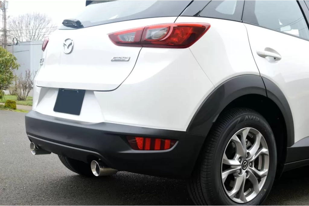 Slant cut double wall tips add an extra level of performance an style to the CX3.