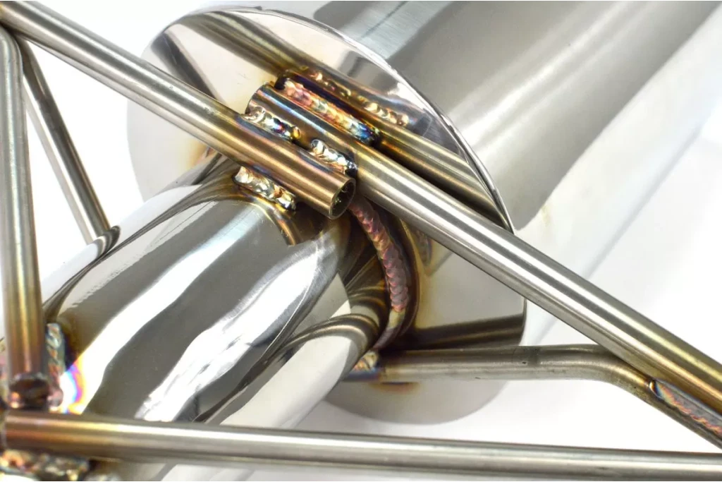 Stainless steel construction ensures an exhaust that will last a lifetime.