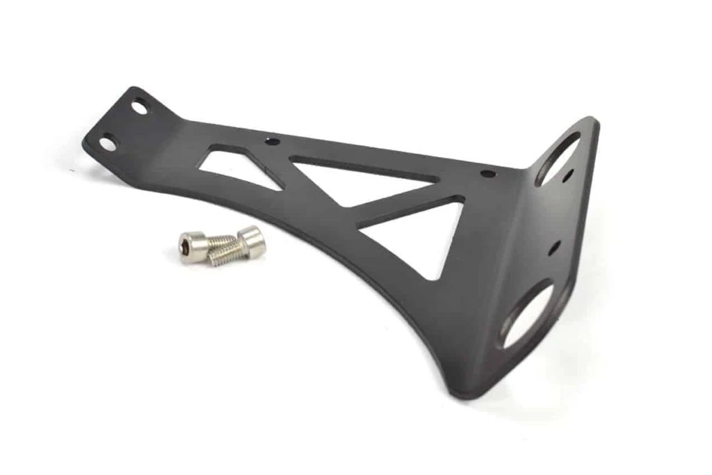 Laser cut and formed bracket supports the CS SRI in the engine bay