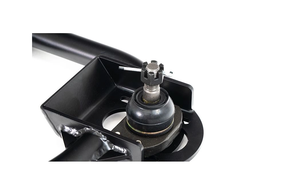 Replace your entire front upper control arm for added adjustability and suspension rigidity.