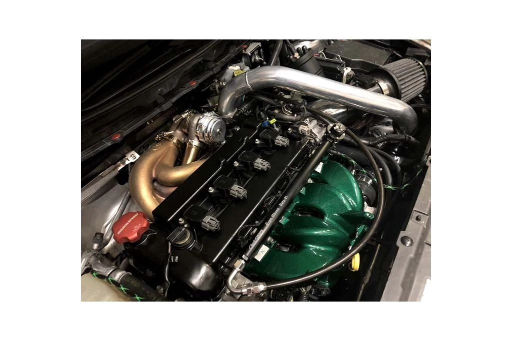 Works with any configuration of turbo installed with the CorkSport Cast Mazdaspeed manifold