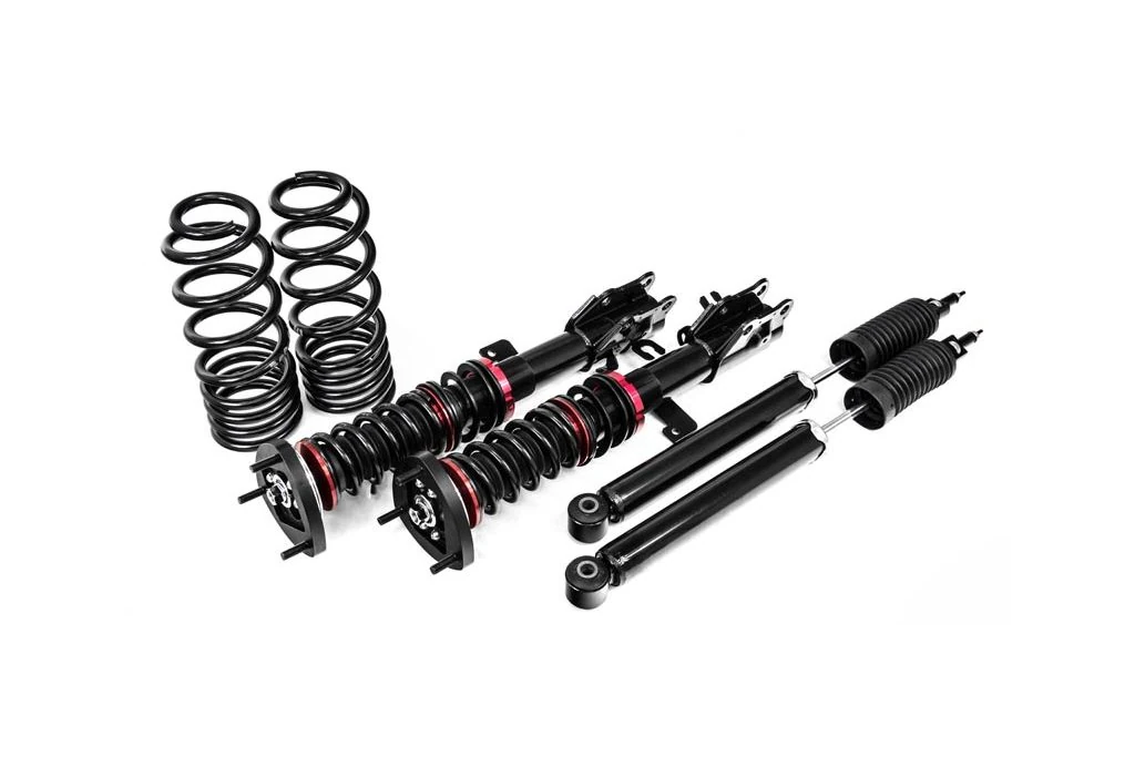 Get great performance on the street and track with the Mazda 3 CorkSport Coilovers.