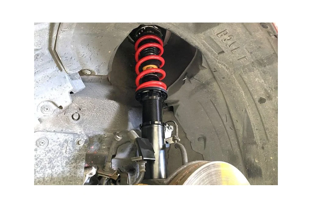 Unlike lowering springs, with coilovers you can tailor your ride height for your setup.