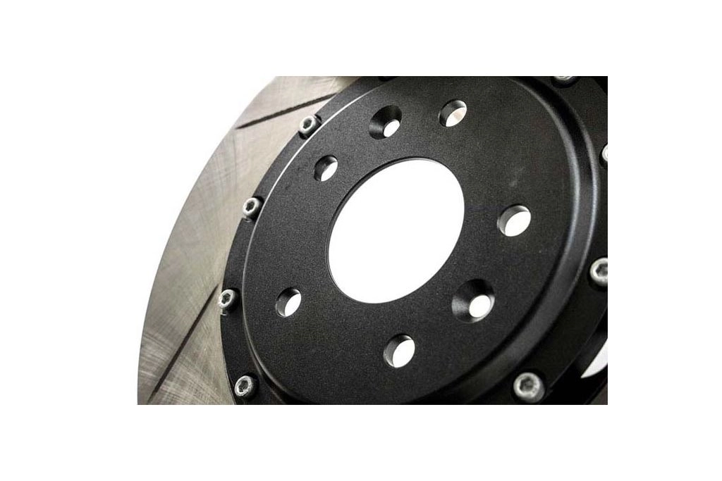 Two-piece 13”stotted rotors provide added stopping power to your Mazda CX-50 turbo.