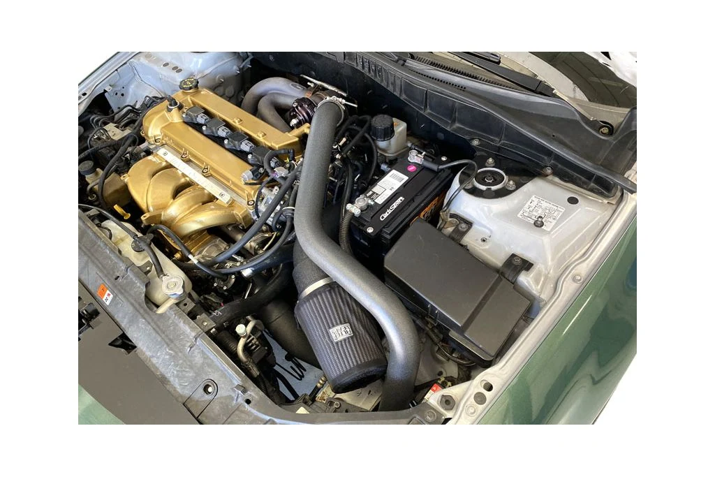 Alternate view of the location and placement of the 2006-2007 Mazdaspeed 6 51r Battery Tray