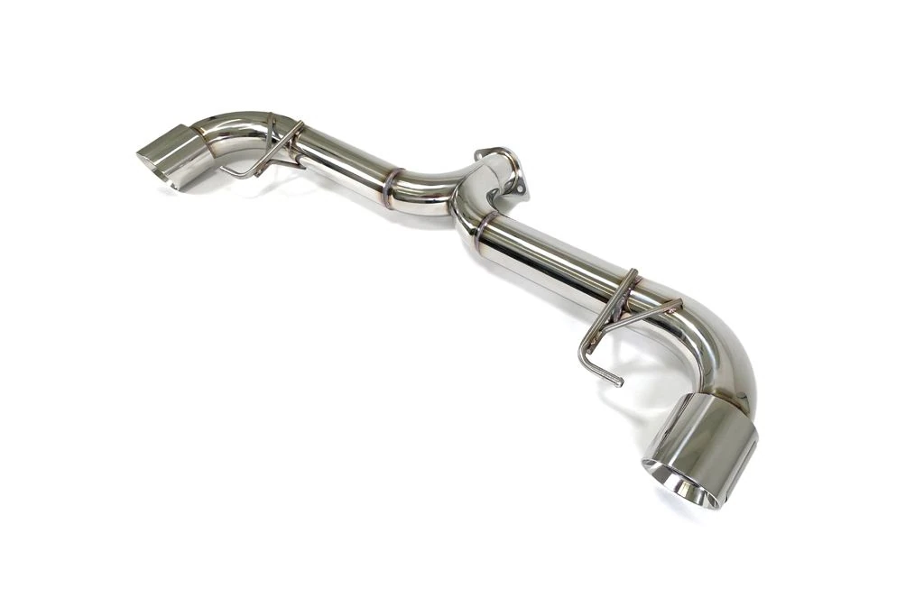 Let your 2014-2018 Mazda 3 Cat back breath with the large 80mm stainless steel piping.